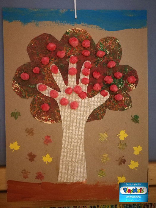 Aktuelles » Herbstliche Gestaltung mit PlayMais® im